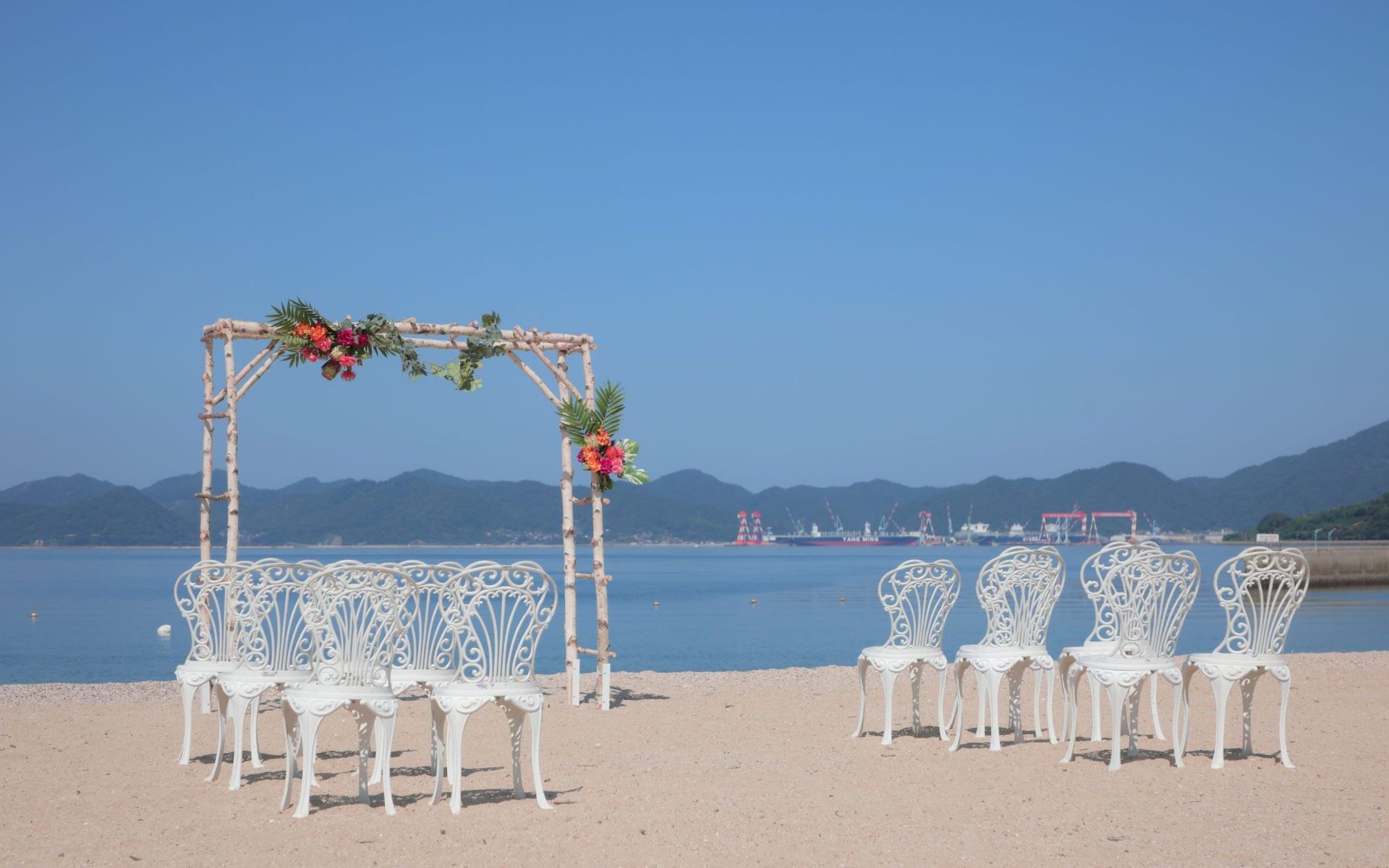 海の結婚式場